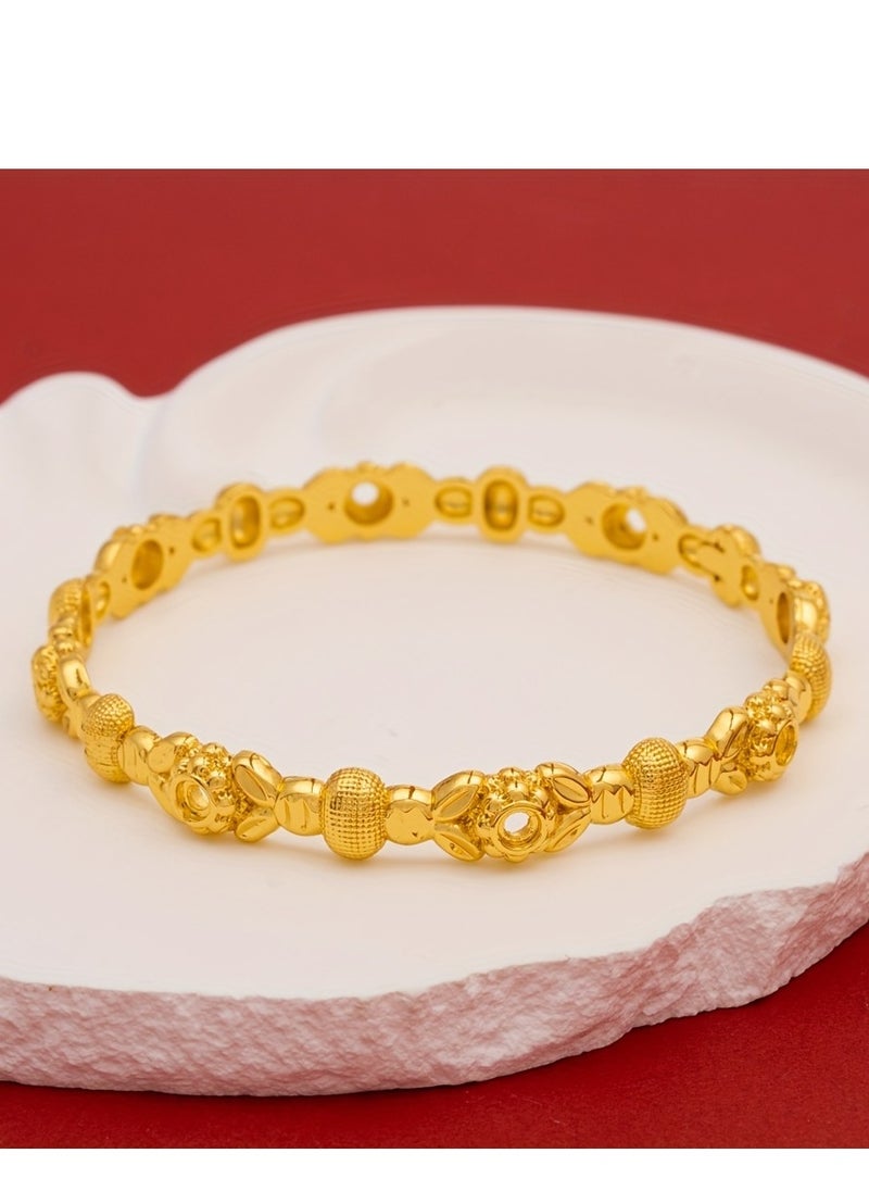 FASHION Cute Rabbit Small Round Hole Bracelet, Exquisite Environmentally Friendly Copper Ladies Fashion Bracelet  - Image 1