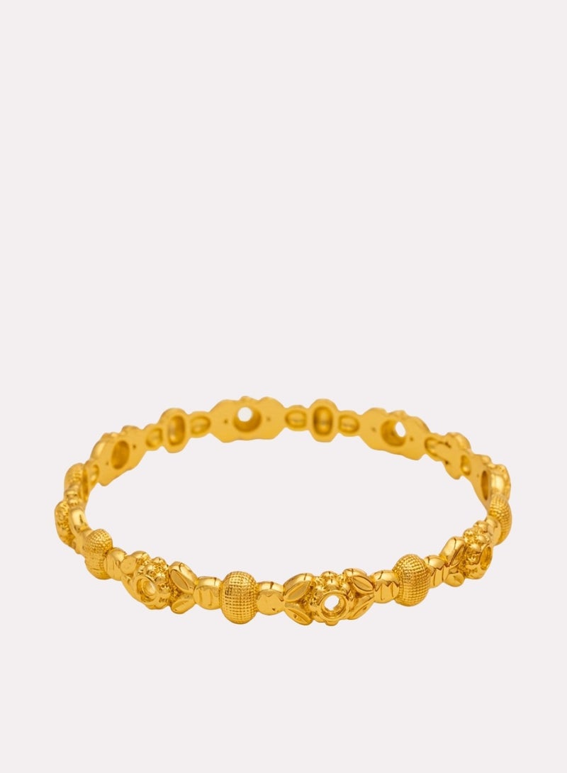 فاشون سوار لطيف على شكل أرنب صغير ذو ثقب دائري، سوار أنيق من النحاس الصديق للبيئة للسيدات - Image 1