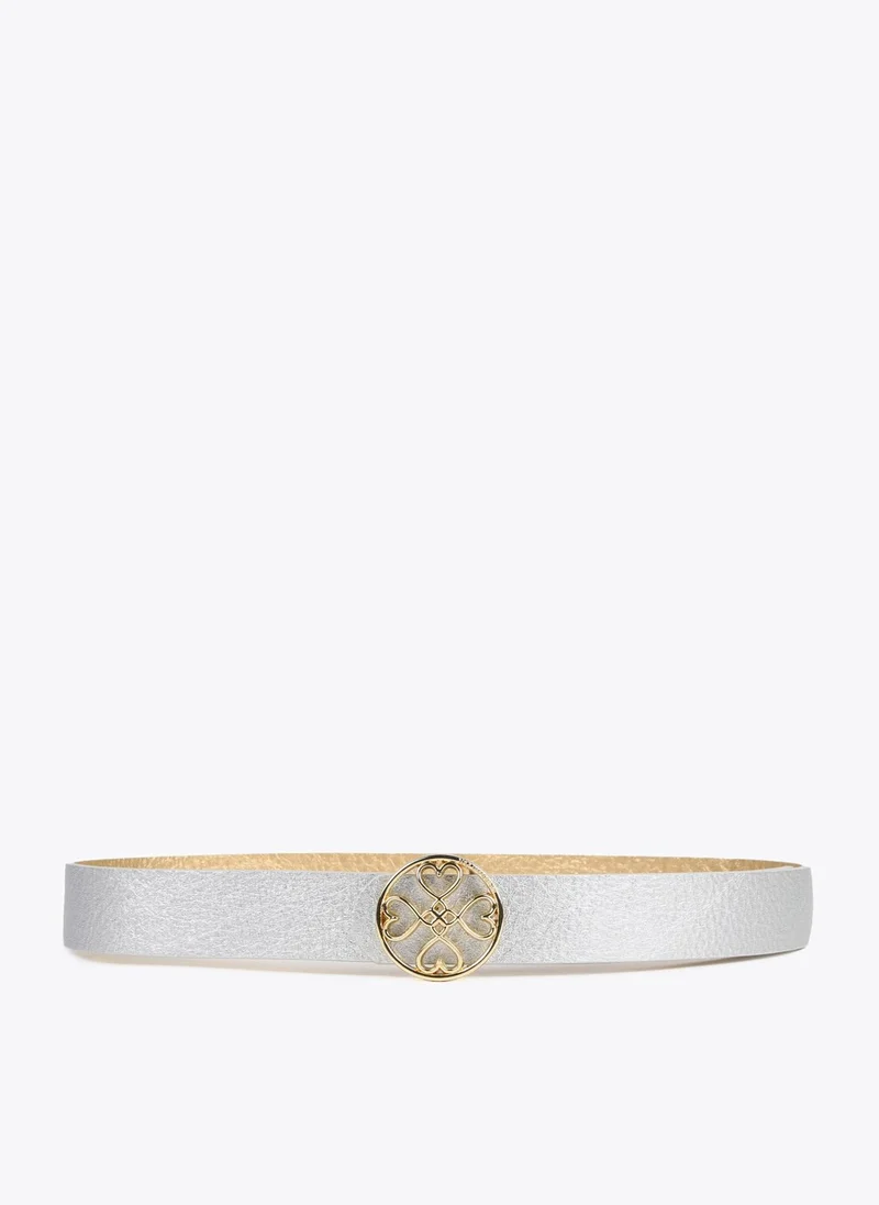 Lola Casademunt Reversible heart clover belt