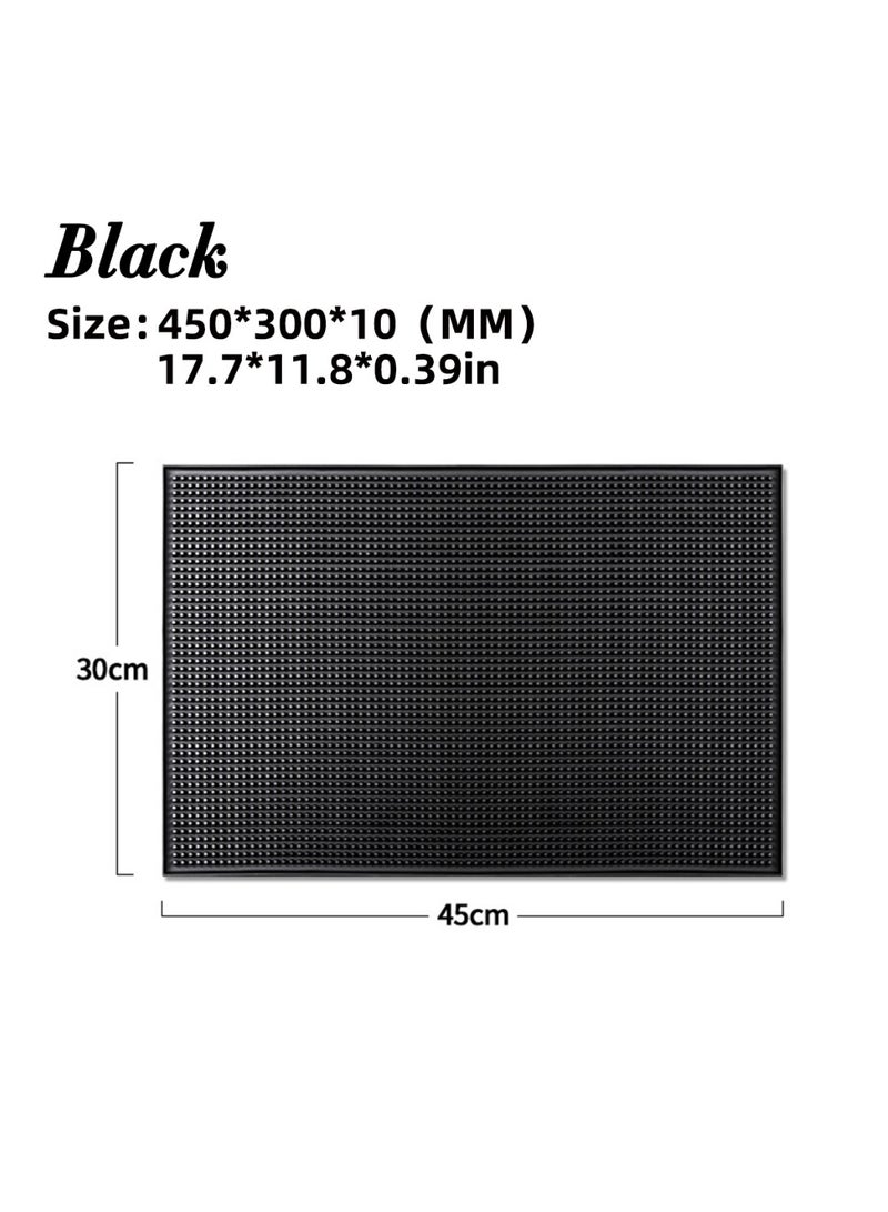 Premium Coffee Spill Mat, Large Coffee Rubber Coaster, Heat Resistant, Ideal for Coffee Makers, Mugs, and Espresso Machines  - Image 1