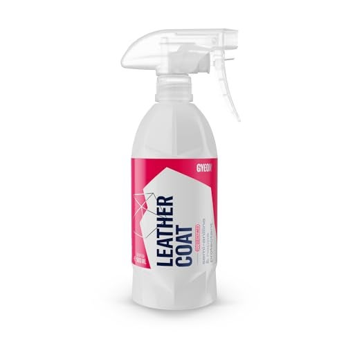 Gyeon Leather Coat Car Leather Protector Invisible Hydrophobic Ceramic Coating for Upholstery Interior UV Protection Stain Repellent Easy Dye Removal Durable Leather Shield Detailer - Image 1