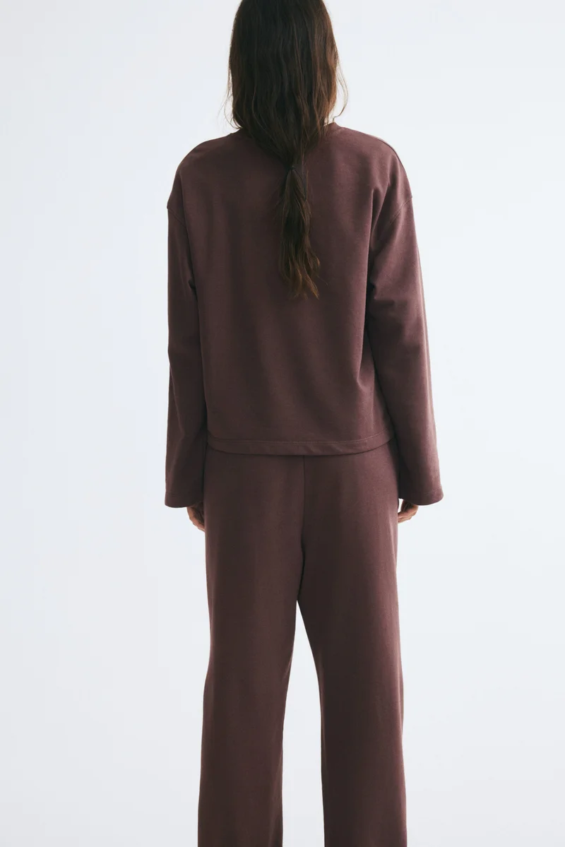 H&M  2-piece cotton sweatshirt set for Women | Best Price UAE