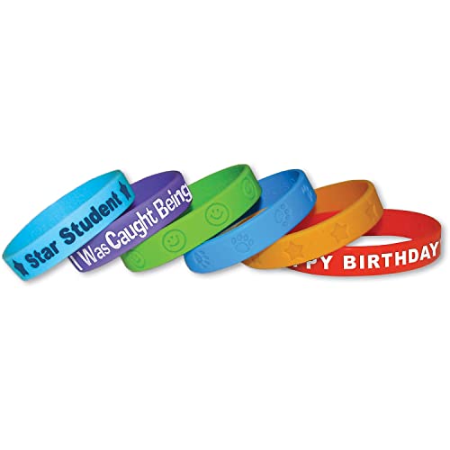 Teacher Created Resources Valu-Pak of 24 Assorted Wristbands - Image 2