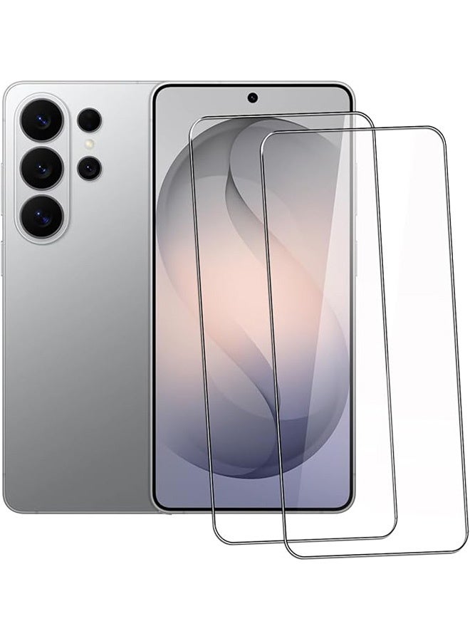 2 Pack Samsung Galaxy S26 Ultra 5G Screen Protector, 9H Tempered Glass Screen Protector for Samsung Galaxy S26 Ultra 5G, Full Coverage Bubble-Free Tempered Film, Anti-Scratch Film