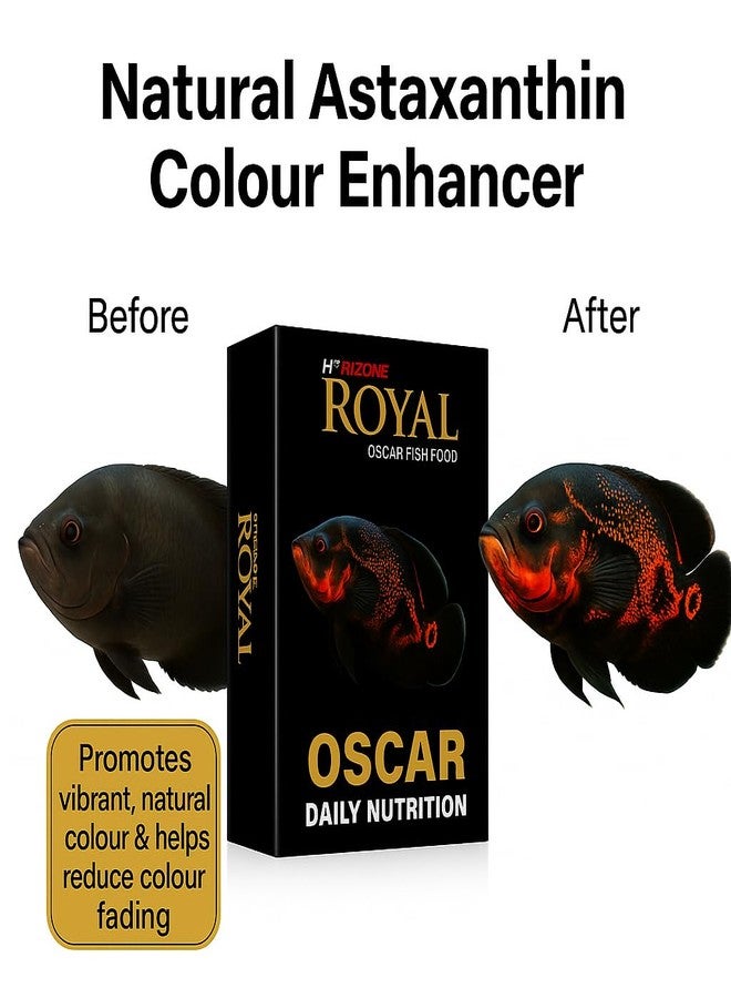 VAYINATO® Horizone Royal Oscar Daily Nutrition Fish Food, 100G by Petzlifeworld - Image 5