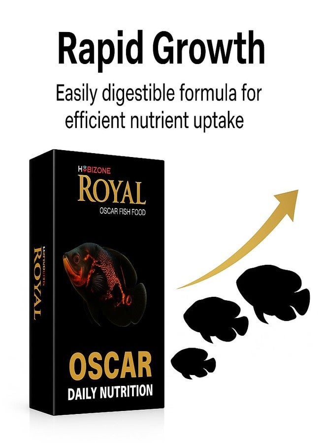 VAYINATO® Horizone Royal Oscar Daily Nutrition Fish Food, 100G by Petzlifeworld - Image 4