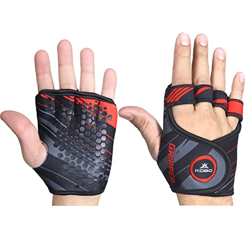 Kobo WTG-64 Weight Lifting Gym Gloves Hand Protector for Fitness Training - Image 1