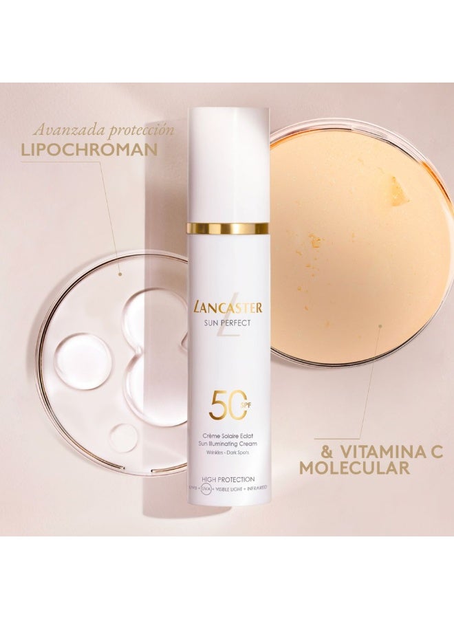 Lancaster Sun Perfect Sun Illuminating Cream SPF50 50ml - Image 2