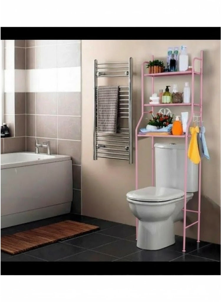 3 Tier Metal Storage Rack For Use Above Laundry Bathroom And Kitchen 155*25*65 Cm - Image 3