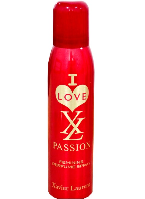 XL I Love Passion Perfume Spray - Women - 150Ml