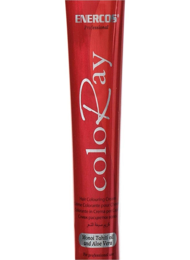 Enercos Professional Coloray Permanent Hair Color Cream, Shine & Silky Touch, Long Lasting, #9/4, Very Light Blonde Copper, 100ml - Image 4