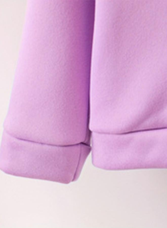 Take Two Girl Graphic Print Hoodie with Pants Set - Image 4