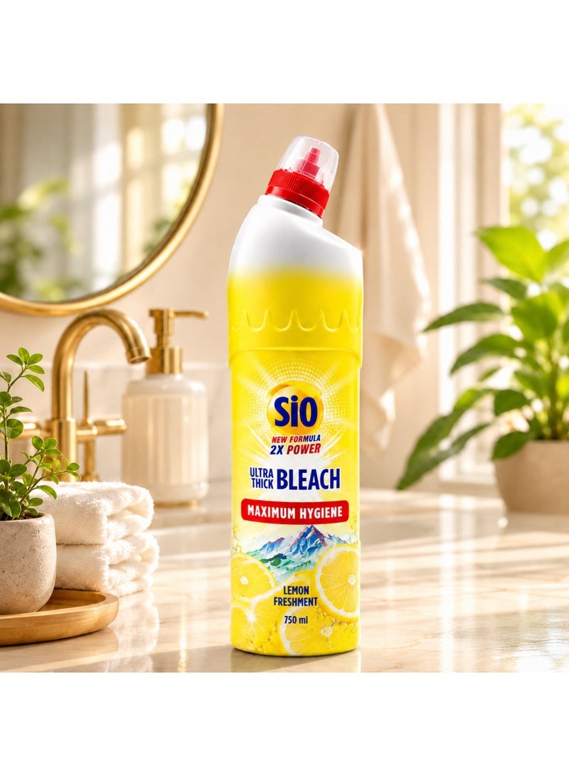 SIO Thick Bleach – Lemon 750 ml | Powerful Cleaning & Disinfection - Image 5