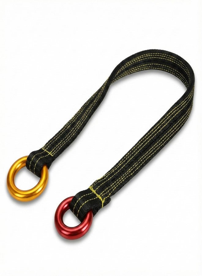 Feiyagoo Tree Arborist Friction Saver Tree Climbing Cambium Saver Loop Belt Sling Retrievable Ring Anchor 35.4 inch(90cm) - Image 1
