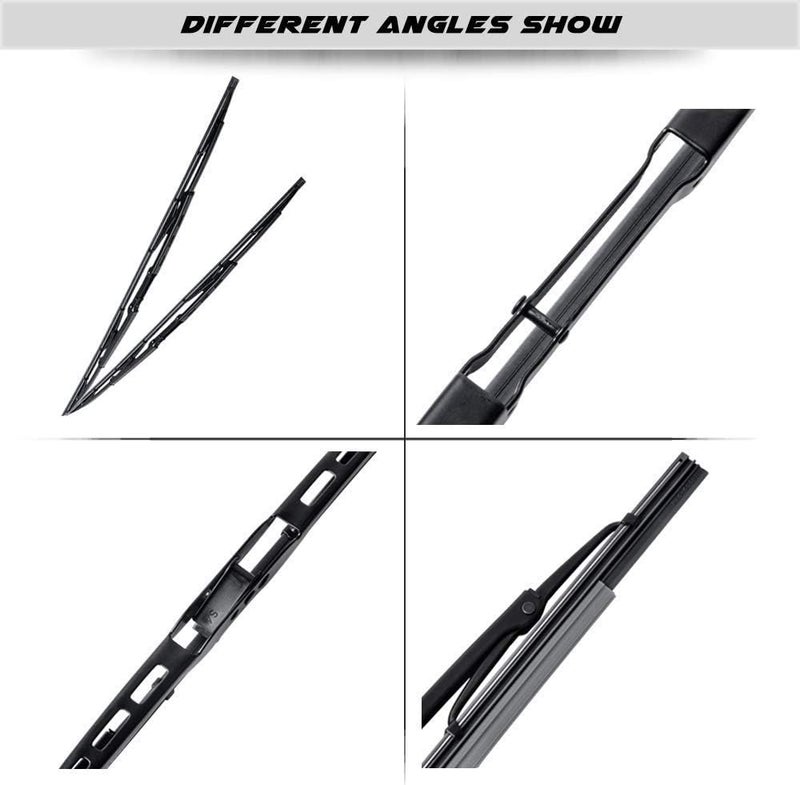 OTUAYAUTO Front Windshield Wiper Blades for BMW 5 Series E39 (1995-2003) - OEM Replacement - Image 3