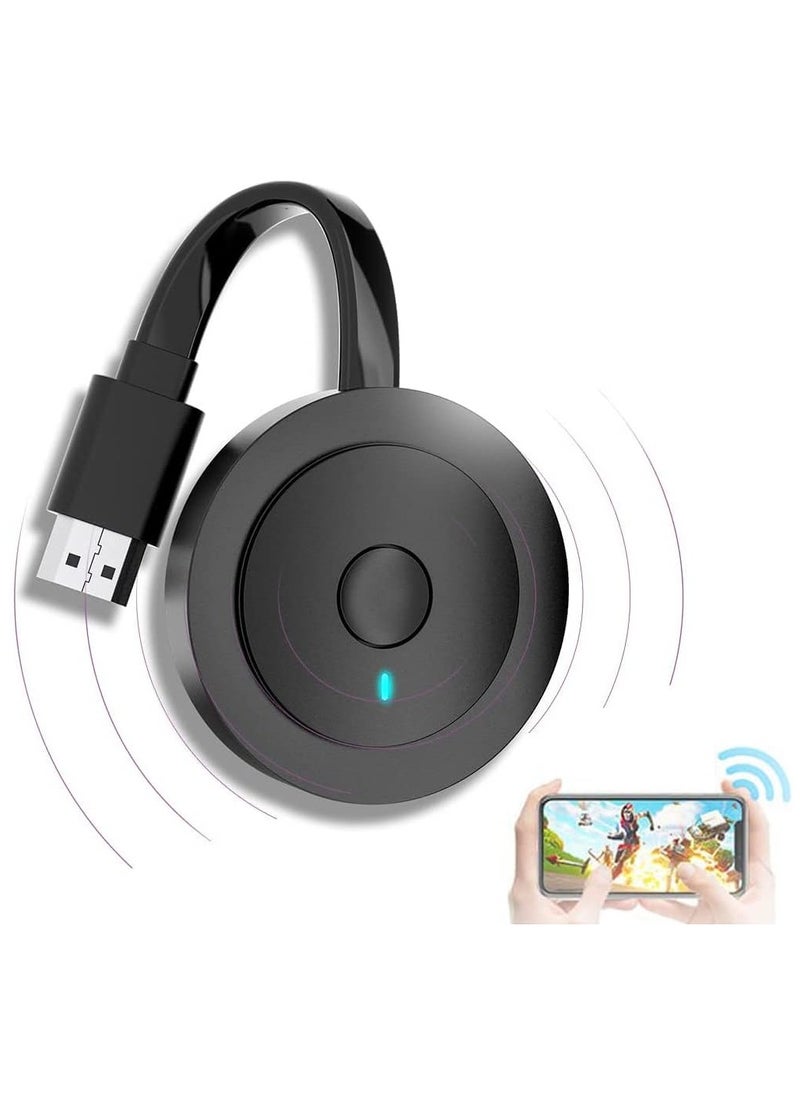 Generic - 4K Wireless HDMI Display Dongle Adapter 1080P, WiFi Streaming Movies, Shows, and Live TV Receiver from iPhone, iPad, Android, Tablet, Window to HDTV/Monitor/Projector, Miracast, Airplay, DLNA, Chrome - Image 1