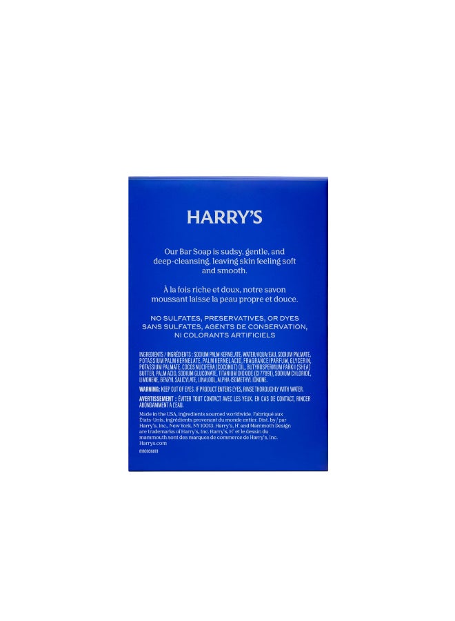 Harry's Harrys Bar Soap for Men Redwood Scent 4 oz Body Soap Bars 2 Pack - Image 4