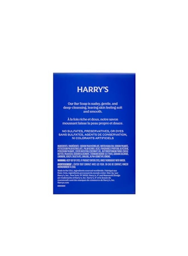 Harry's Harrys Bar Soap for Men Redwood Scent 4 oz Body Soap Bars 2 Pack - Image 3