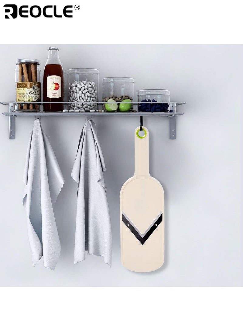 REOCLE Stainless Steel Manual Cabbage Chopper Vegetable Shredder and Slicer Tool Kitchen Salad Making Multi functional Vegetable Grinder - Image 5