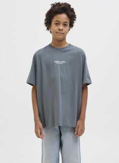 Jack & Jones Junior Youth Logo Crew Neck T-Shirt  - Image 1