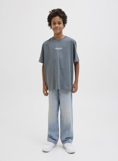 Jack & Jones Junior Youth Logo Crew Neck T-Shirt  - Image 4
