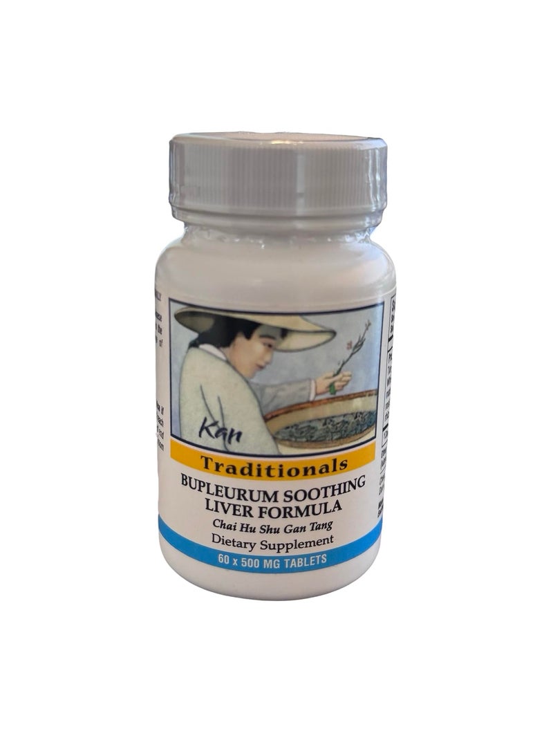 Kan Herbs Bupleurum Soothing Liver Formula 60 tabs Health and Beauty