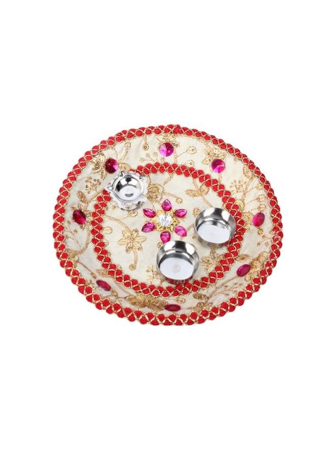 Madhoor Decorative Fancy Thali 20cm - Image 1