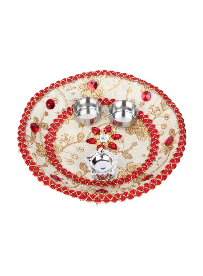 Madhoor Decorative Fancy Thali 20cm - Image 2
