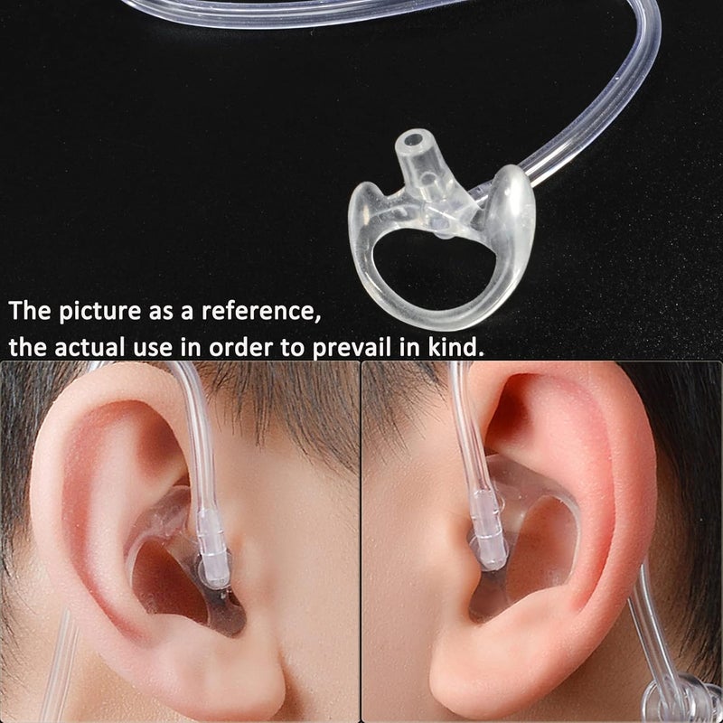 HYS Earmold Earbud Earplug Ear Insert Small/Medium/Large Size for Motorola Kenwood Two-Way Radio Acoustic Coil Tube Audio Kits - Image 4