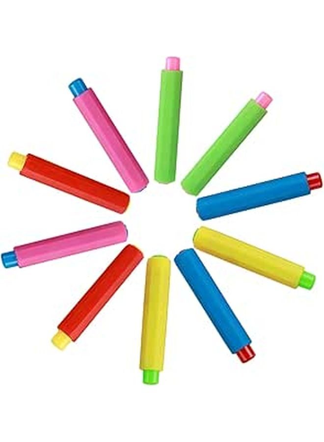 School Chalk Holder Set 10 Pieces Dust Free Clip Chalk Holder For Classroom - Image 1