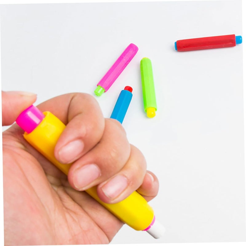 School Chalk Holder Set 10 Pieces Dust Free Clip Chalk Holder For Classroom - Image 4
