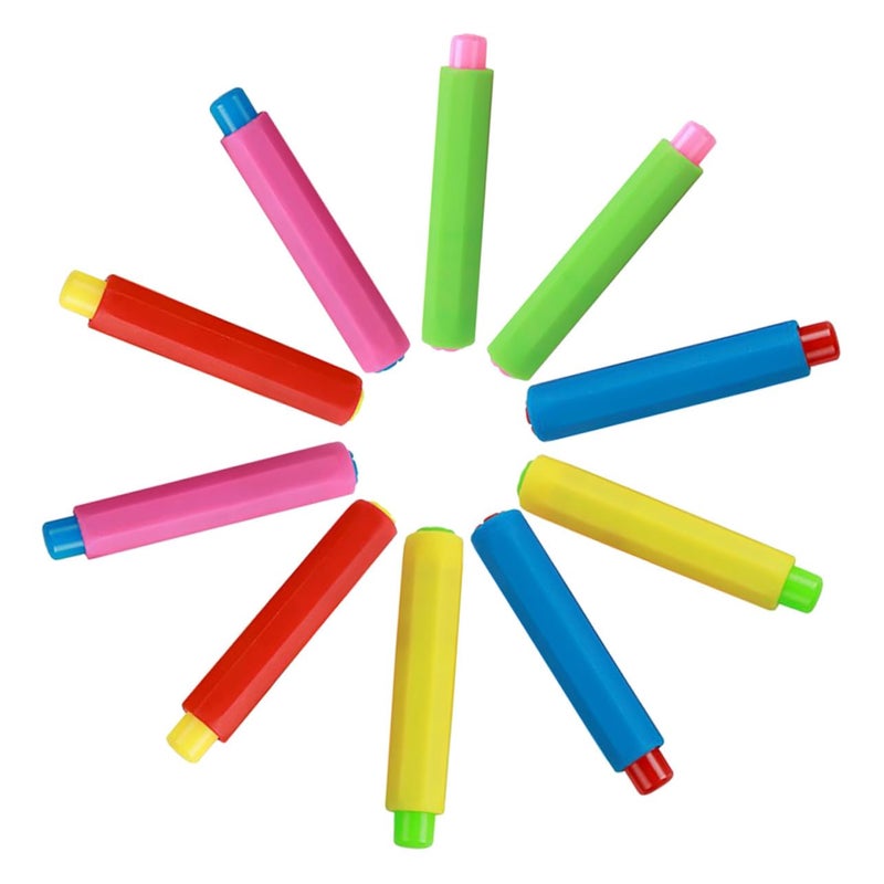 School Chalk Holder Set 10 Pieces Dust Free Clip Chalk Holder For Classroom - Image 2