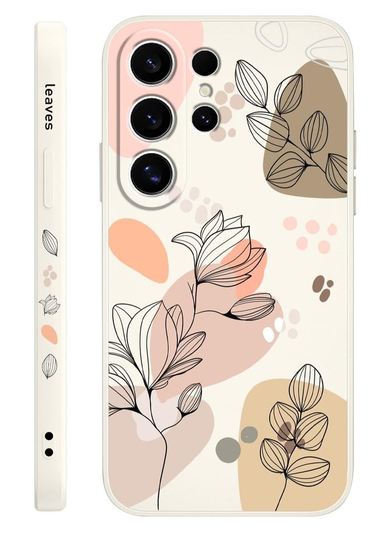 for Samsung Galaxy S25 Ultra Case, Slim Soft Non Slip Silicone for Samsung S25 Ultra Phone Cover 6.9 inch, Morandi White - Image 2