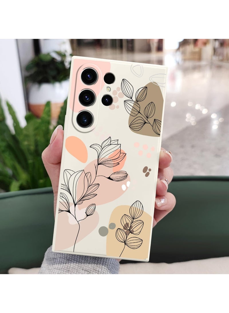 for Samsung Galaxy S25 Ultra Case, Slim Soft Non Slip Silicone for Samsung S25 Ultra Phone Cover 6.9 inch, Morandi White - Image 4