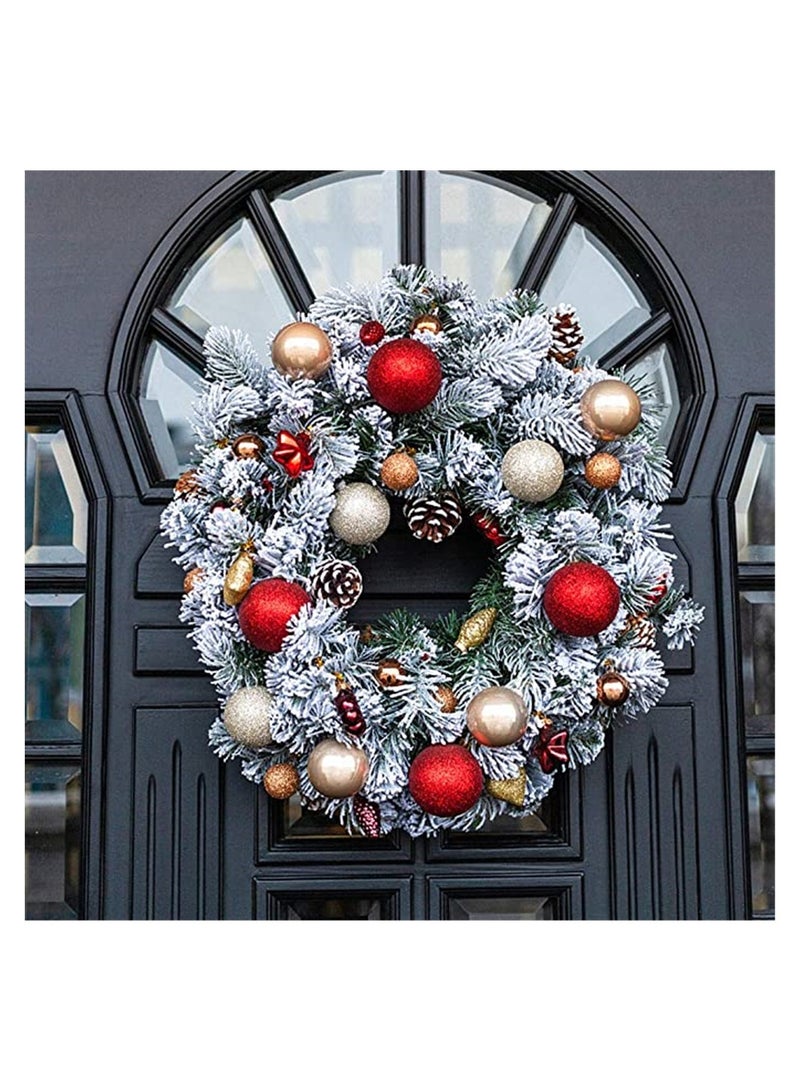 KASTWAVE 2 Pack No Punch Magnetic Hook Hook Wreath Hanger Hook for Metal Front Door Wreath Decoration  - Image 5