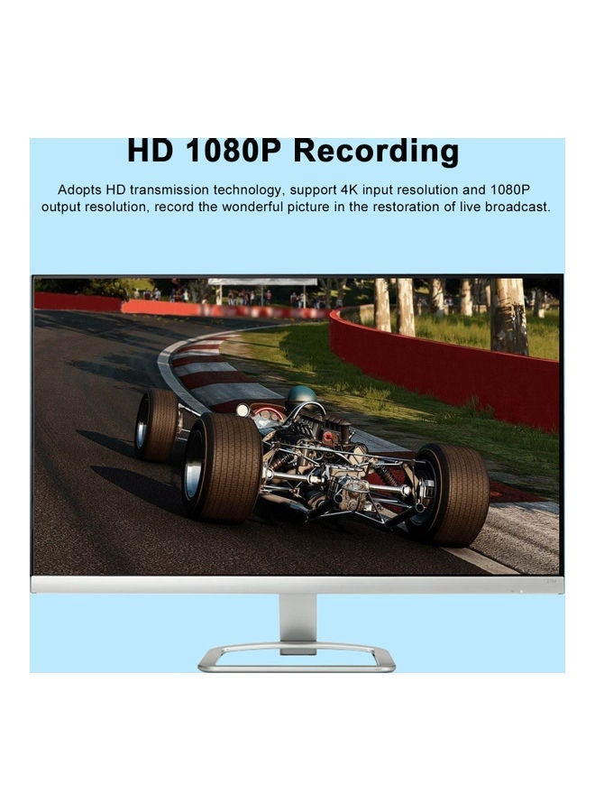 NIBEMINENT USB HD Audio Capture Card Video Converter V8701-V Black - Image 4