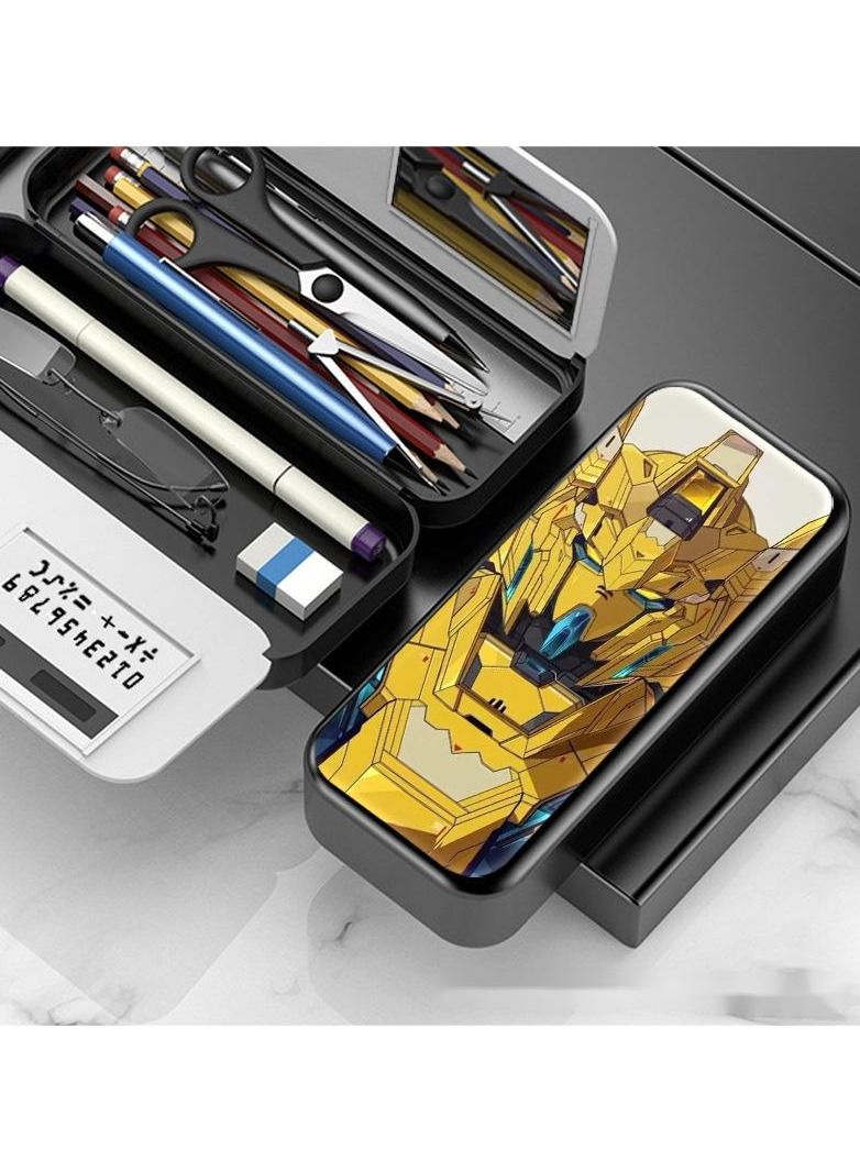 Anime Mobile Suit Gundam Multifunctional Pencil Case for Elementary and Middle School Students  - Image 1