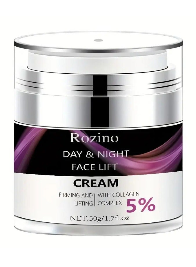 Rozino Day And Night Cream Nourishes The Skin And Replenishes Nutrition. The Texture Is Mellow And Locks in Moisture. Day And Night Combination Gives The Skin All-Round Care, Allowing You to Have Good Skin - Image 1