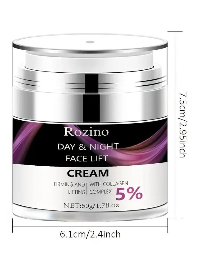 Rozino Day And Night Cream Nourishes The Skin And Replenishes Nutrition. The Texture Is Mellow And Locks in Moisture. Day And Night Combination Gives The Skin All-Round Care, Allowing You to Have Good Skin - Image 2