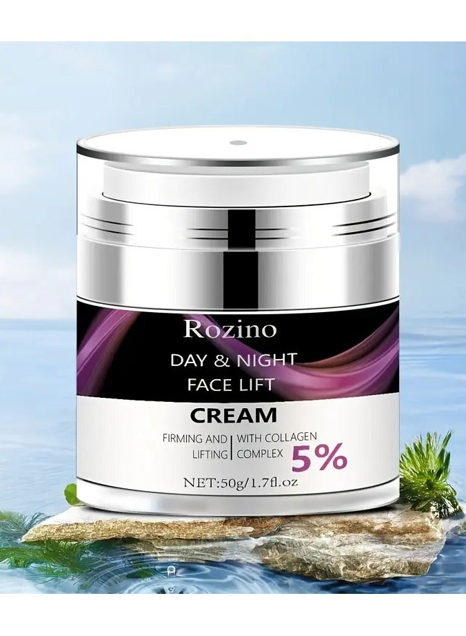 Rozino Day And Night Cream Nourishes The Skin And Replenishes Nutrition. The Texture Is Mellow And Locks in Moisture. Day And Night Combination Gives The Skin All-Round Care, Allowing You to Have Good Skin - Image 4