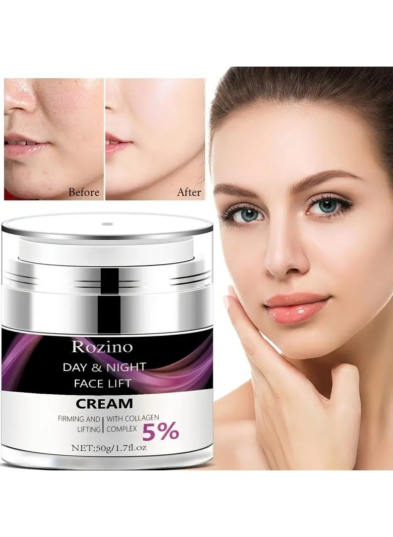 Rozino Day And Night Cream Nourishes The Skin And Replenishes Nutrition. The Texture Is Mellow And Locks in Moisture. Day And Night Combination Gives The Skin All-Round Care, Allowing You to Have Good Skin - Image 5