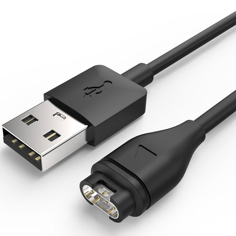 Smartwatch Charging Cable Replacement Garmin Charger Cable USB Charging Cable Compatible Garmin Vivoactive 3 / Fenix 5 5S 5X / foreerner 245 935 645 Approach 60 Smartwatch Charger - Image 4