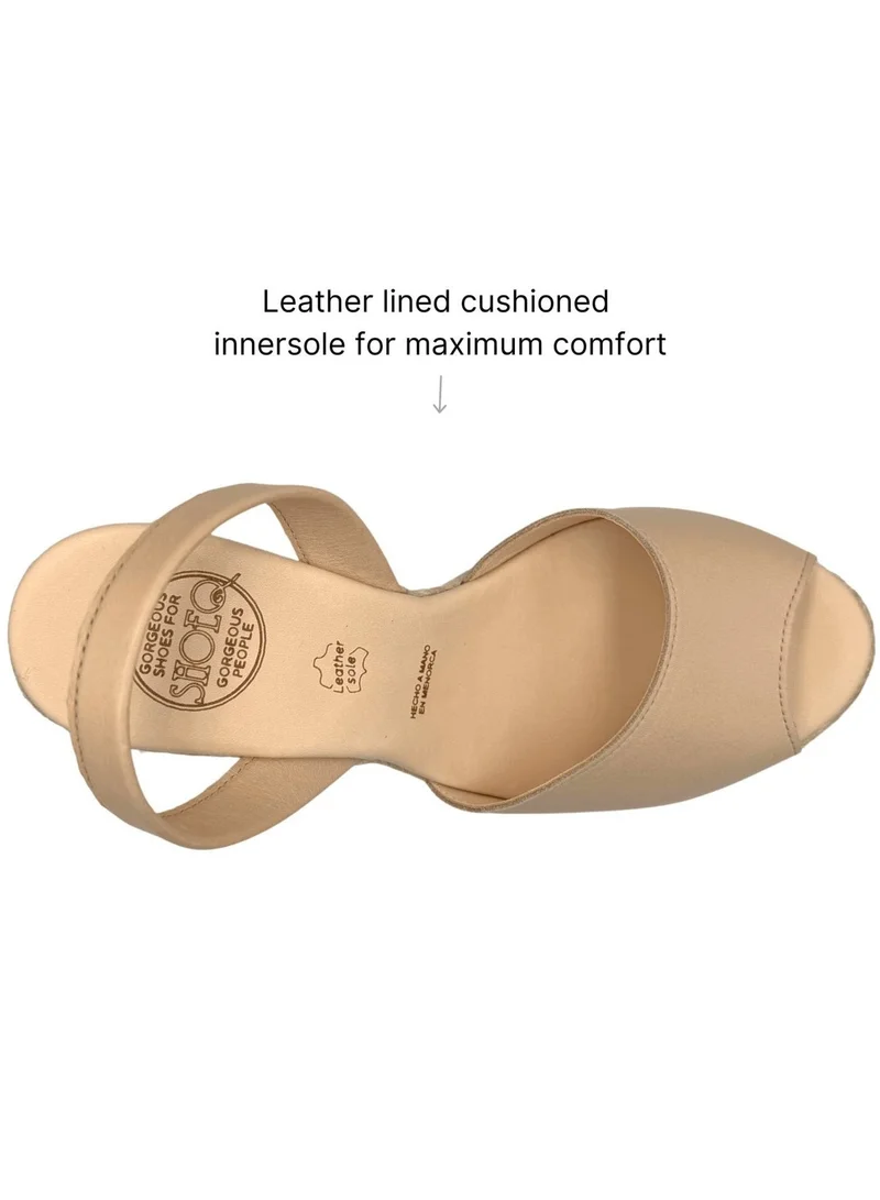 SHOEQ Roxy Espadrille Wedge