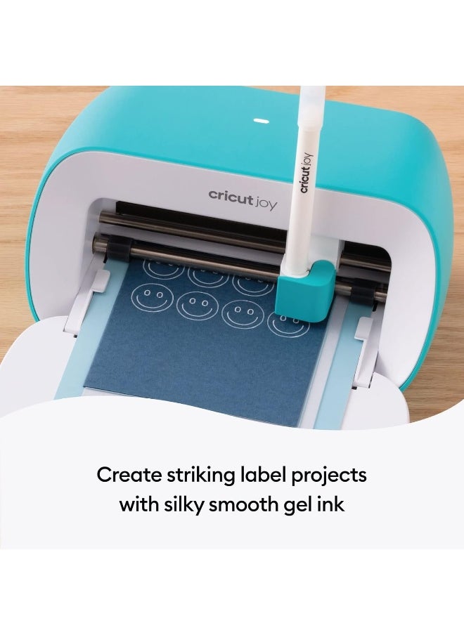 Cricut - Joy Opaque Gel Pens (Set Of 3) Use With Joy Cutting Machine Add A Pop To The Darkest Colors Of Paper Cards Labels (Medium Point 1.0Mm Yellow White Blue) - Image 1