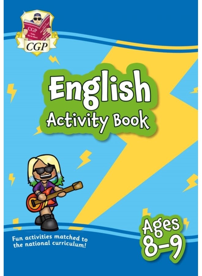 English Activity Book for Ages 8 9 Year 4 - Paperback