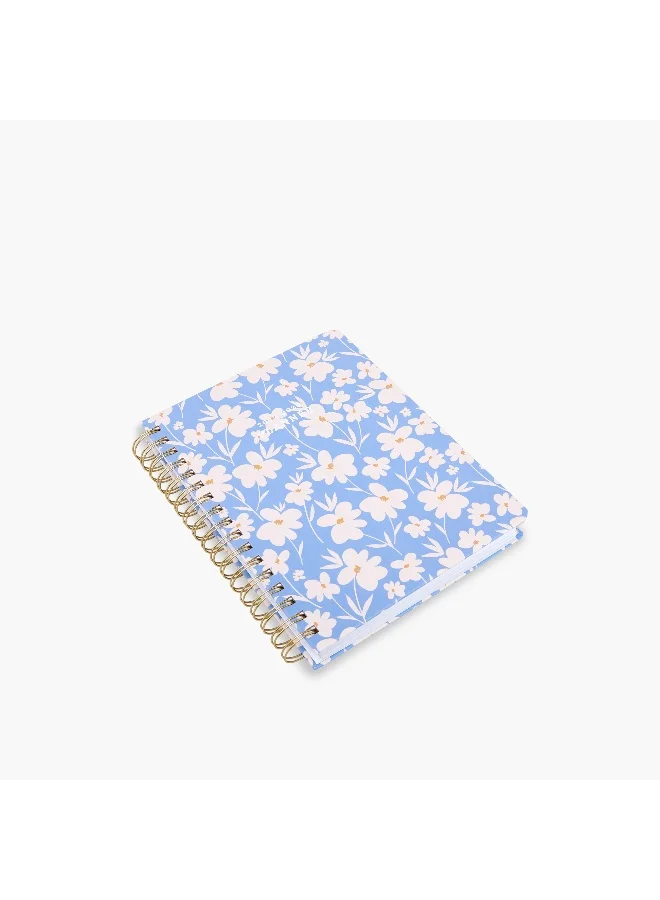 Lifestyle Floral Print Planner for Women