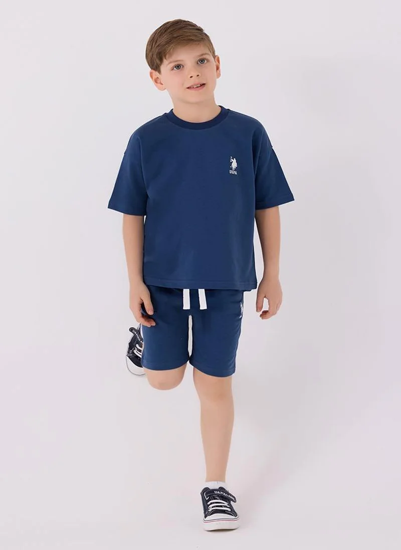 U.S. Polo Assn. U.S. Polo Assn. Boys Navy Bermuda Set