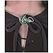 Boolavard Elven Cloak Leaf Clasp Costume Accessory Enamel Pins Brooch for Women Men Suit Pendant Necklace Cloak Clasp Brooches Cosplay Jewelry - Image 3