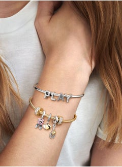 Pandora Violet Pandora Moments Snake Chain 14k Gold-plated Bracelet for Women 568748C00  - Image 4