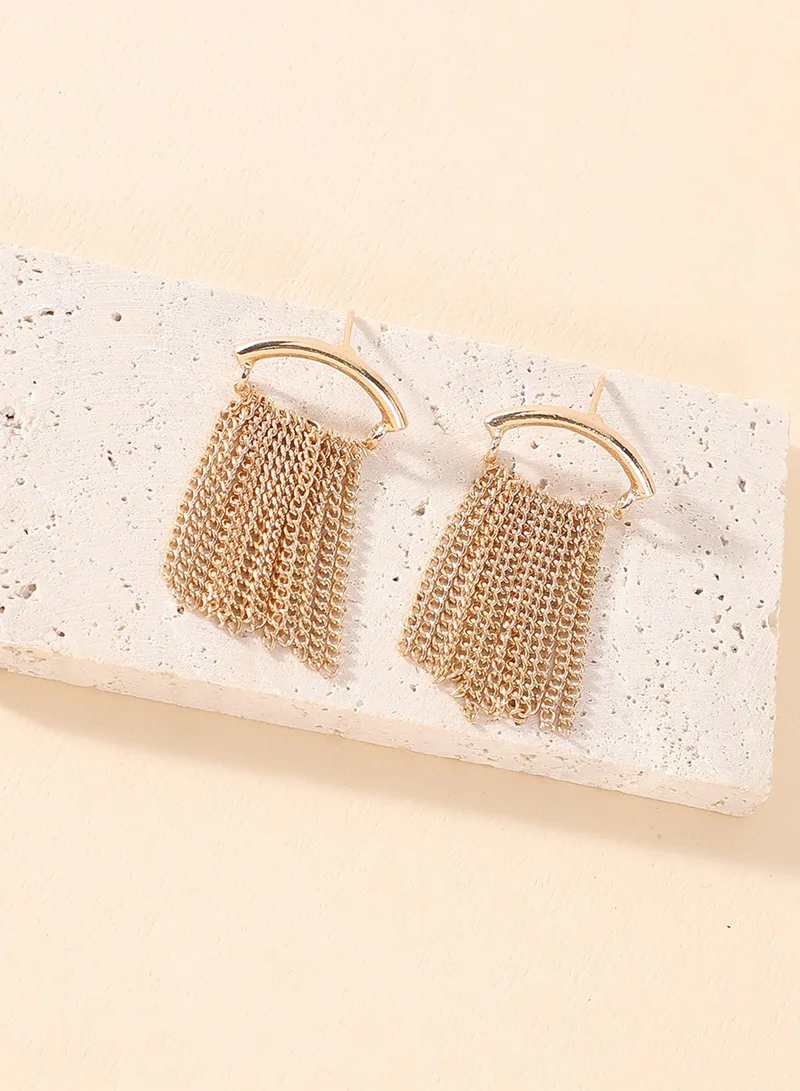 SOHI Contemporary Artificial Drop Earring Jewellery